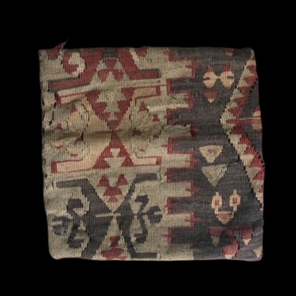 Vintage Other - Vintage Kilim wool turkish pillow case 14" x 14